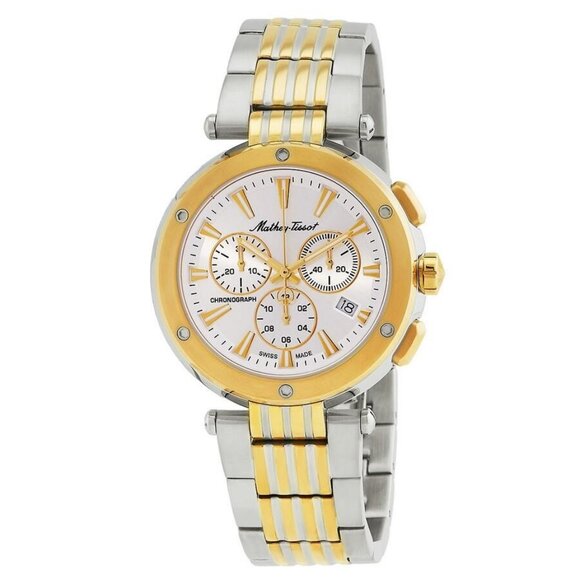 NWT Mathey-Tissot Fashion Men's Quartz Steel Authentic Watch - Picture 1 of 3